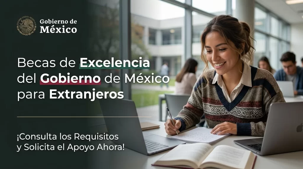 Becas de Excelencia del Gobierno de México para Extranjeros
